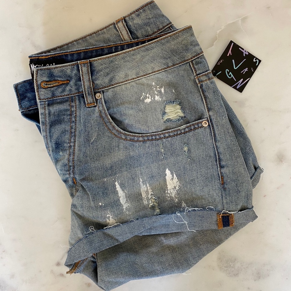 Nasty Gal Denim Shorts NWT